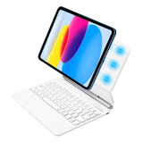 Funda Teclado Magic Keyboard Para iPad 10th Gen 2022 Rgb