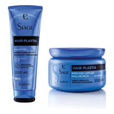  Kit Siàge Hair Plastia: Shampoo 250ml + Máscara 250g