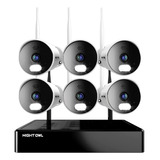 Night Owl Sp Bluetooth Video Home Security System Con (6) Wi
