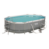 Bestway Power Steel 16' X 10' X 42  Conjunto De Piscina Rect