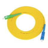 Cable Patch Cord Fibra Optica Sc-apc/ Sc-upc 10 Metros