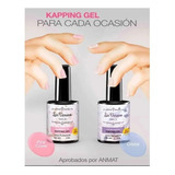 Kit X 2 Esmaltes Kapping Gel Uv Las Varano X 10ml