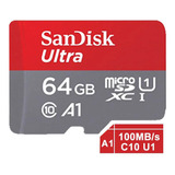 Sandisk Tarjeta De Memoria Tf Ultra 64gb 140mb/s