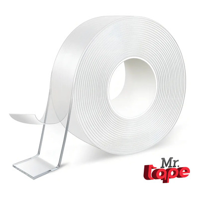 Cinta Nano Mr Tape NTP-001 doble cara adhesiva trasparente lavable a prueba de agua | MercadoLibre