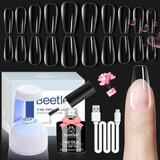 Beetles - Kit De Extensión De Uñas De Gel Fácil Con 500 .