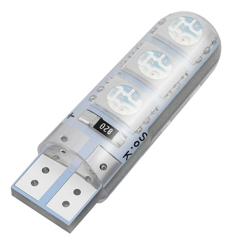 T10 Silica 6 Led - Canbus 12v Varios Colores