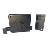 Cerradura Chapa Puerta Exterior Phillips 715 Der Negro Mate 