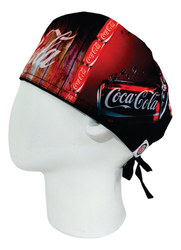 Gorro Quirúrgico Tela Antifluido Coca Cola Hombre