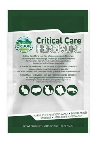 Oxbow Critical Care 36 Grs  - Aquarift