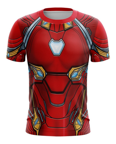Playera Sublimada Iron Man Infinity