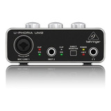 Interfaz De Audio 2x2 Behringer Um2 - Entrega Inmediata 