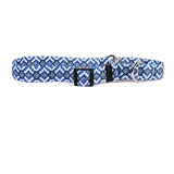 Collar Para Perro Aztec Azul 1  14-20  Mediano