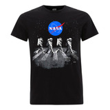 Playera Nuevo Modelo Logo Nasa Estilo Beatles Moda E Gratis