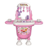 Cocina Para Niños De Juguete Mini Chef Mytoy Color Rosa