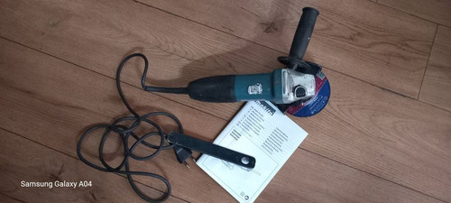 Mini Esmeril Angular Makita Ga4534 Turquesa 720 W 220 V 