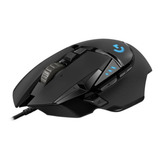 Mouse Gamer Logitech G502 Hero, 100-16,000 Dpi, 11 Botones