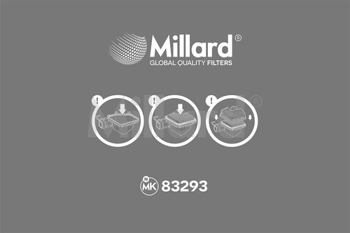 Filtro Aire Millard Mk83293 Toyota Camry V6 Rav4 49172 Foto 5