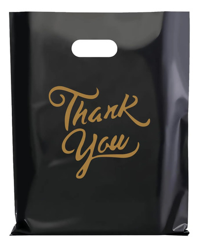 100 Gracias Bolsa Boutique Embalaje Regalo Plastico 30x40cm | MercadoLibre