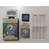 Game Gear -gg-castle Of Illusion - Cartucho Completo Tectoy.