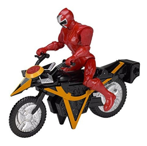 Lee Falla!! Power Rangers Moto Red Ranger Cycle Ninja Steel 
