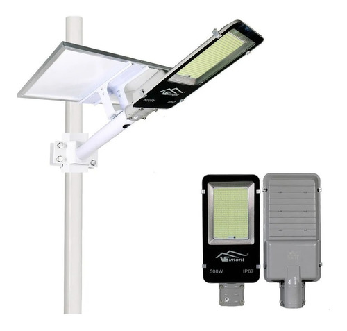 Luminaria Led Solar Suburbana 500w Alumbrado Publico Veimot