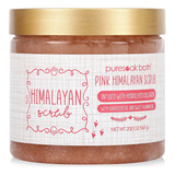 Puresoak Bath Exfoliante Corporal De Sal Del Himalaya, Exfol