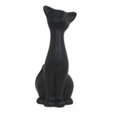 Figura Decorativa Gato Black