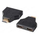 Adaptador Divisor Hdmi Entrada 1 Macho A 2 Hembras 