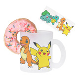 Taza De Vidrio Inspirada En Pokemon 