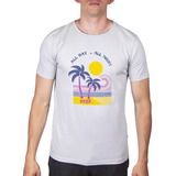 Remera Hombre Reef All Day Urbana Algodon Estampada