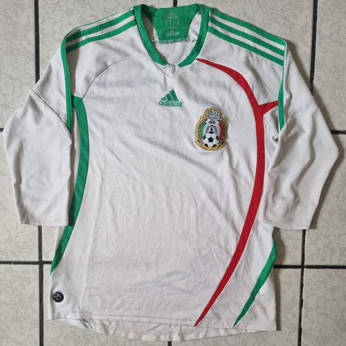 Jersey Selección Mexico adidas 2008 Copa America Visita M