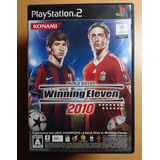Winning Eleven 2010 Playstation 2 Original - Caratula Messi
