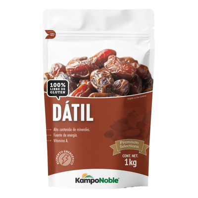 Dátiles Deshidratados Con Hueso | Sin azucares añadidos | Sin Conservadores | Contenido Net: 1kg | Marca Kamponoble Premium Selections | MercadoLibre