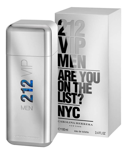 Perfume Carolina Herrera 212 Vip Edt 100ml Hombre