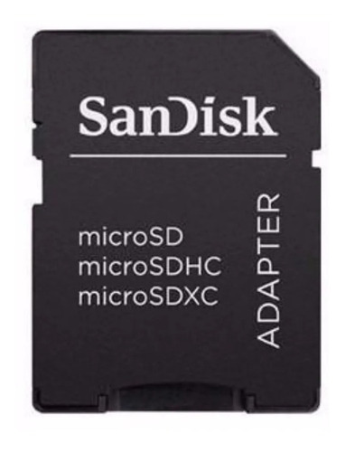 Kit C/ 5 Adaptador Sd Sandisk Leitor Micro Sd Sdhc Sdxc