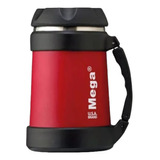 Termo De Comida 500ml Mega Power Steel De Acero Inoxidable 