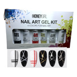 Kit Liner Para Nail Art Gel