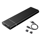 Disco Duro Sólido Externo Ssd Portátil Negro Mini Usb3.0 2tb