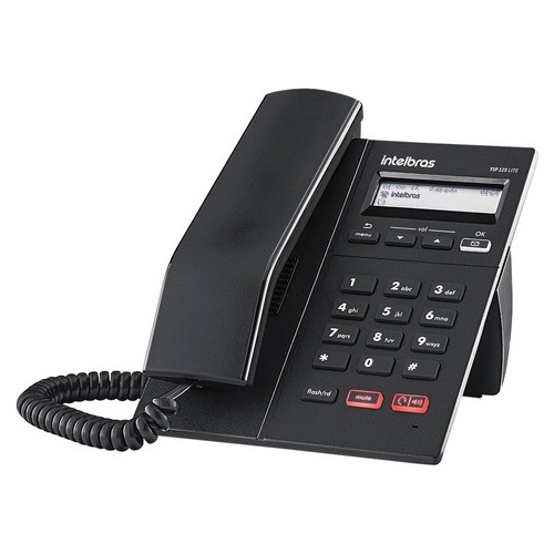 Telefone Voip Intelbras Tip 125 Lite Display 