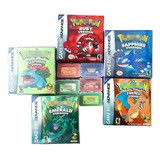 Pokémon Colección 5 Juegos Gba Juego Físico En Caja