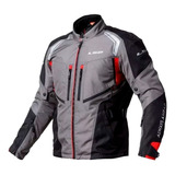 Chaqueta Moto Ls2 Gallant Gris Hombre