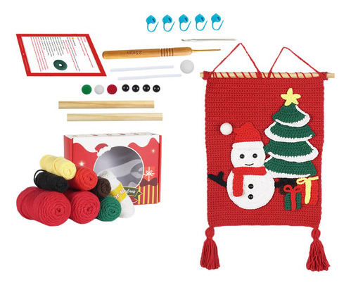 Kits De Ganchillo Navideños Set De Manualidades De Ganchillo