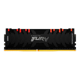 Memória Desktop Kingston Fury Renegade Rgb 8gb Ddr4 3600mhz