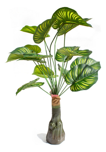 Planta Artificial Verde Decoracion Interior Exterior 80cm 