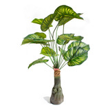 Planta Artificial Verde Decoracion Interior Exterior 80cm 