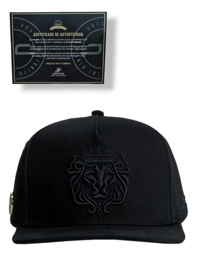 Gorra Jc Hats Original Rey Carbono Negro 