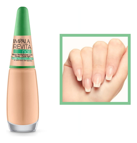 Esmalte Revita Nail Impala Base Revitalizante Coral Light