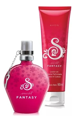 Avon Set Secret Fantasy Perfume + Crema