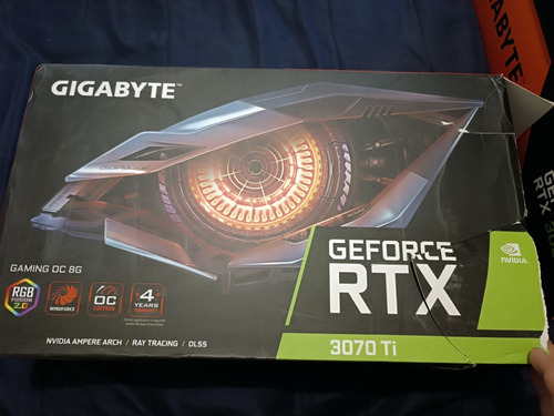 Tarjeta De Video Gigabyte Geforce Rtx 3070 Ti