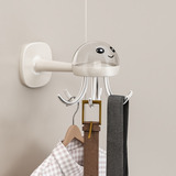 Multifunctional Six-claw 360-degree Rotating Hook Rack